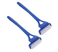 Veemoon 2Pcs Blue Foldable Long Handle Back Lotion Applicator Roller for Women, Cream and Sunscreen Spreader, Daily Back Applicator Tool for Effortless Lotion and Oil Application
