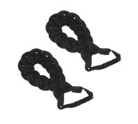 Veemoon 2pcs Braided Headband Natural-looking Fake Braid Hair Accessories for Women Adjustable for Braiding for Casual Outings
