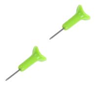 Veemoon 2pcs Braille Writing Stylus for Beginners Durable Plastic Braille Pen for Learning and Training for Home and Classroom Use Assistive Writing Tool for Blind Users