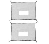 Veemoon 2pcs Car Grille Mesh Guard, Universal with 4 Tie Straps