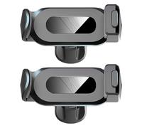Veemoon 2pcs Car Phone Holder for Air Vent Rotatable Phone Mount Strong Suction Cup Cellphone Bracket Holder for Vehicles and Cars
