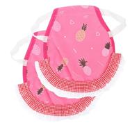 Veemoon 2pcs Chicken Saddle Aprons for Hens Lightweight Wing Protectors with Elastic Bands Bright Decorative Pattern for Pecking Prevention and Hen Care