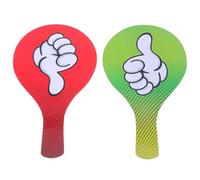 Veemoon 2pcs Classroom Voting Paddles Thumbs down Double-sided Portable Handheld Voting Boards Teacher Student Interaction Game Judging Accessories Educational Supplies