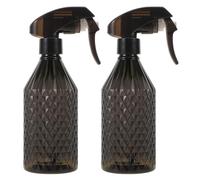 Veemoon 2pcs Continuous Mist Spray Bottle for Hair Care Barber Water Misting Bottle Steel Ball Refillable Fine Mist Sprayer for Home Use