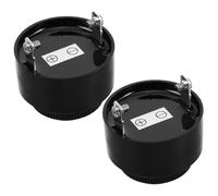 Veemoon 2PCS Continuous Piezoelectric Buzzer Alarm with Screw Terminal Stable Machinery Siren for Automotive Reverse Signals and Industrial Equipment Warning