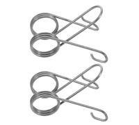 Veemoon 2pcs Corn Planter Accessories Vegetable Seeder Spring for Farm and Garden Use 2.36x2.17x1.38in Steel with Wear Resistant Finish Enhanced Productivity