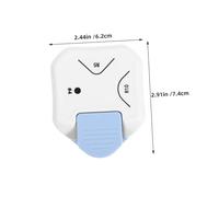 Veemoon 2pcs Corner Rounder Punch for Paper Crafts with Precise Rounded Edges Professional Finish for Card Making Scrapbooking Photos and Office Documents Light Blue Design