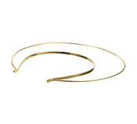 Veemoon 2pcs Crown Headband Double Layer Hair Hoops Alloy Golden Not Easy to Rust Anti-allergic for Women Birthday Pageant