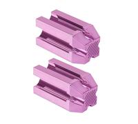 Veemoon 2Pcs Double Cosmetic Pencil Sharpener Portable Makeup Tool for Eyeliner Lip Liner Compact Beauty Salon Accessory and Break Resistant Design