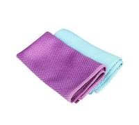 Veemoon 2pcs Double Sided Aquarium Glass Cleaning Cloth Microfiber Fish Tank Wipe Towel for Algae and Dirt Removal Multipurpose Glass Polishing Cloths Random Colors Random Color