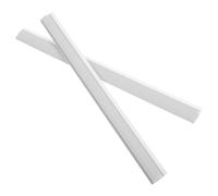 Veemoon 2pcs Dustpan Edge Protector Pressing Strips 11.79x0.79x0.12in Plastic Soft Pressure Bar Lightweight Replacement for Home Cleaning