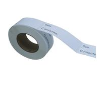 Veemoon 2pcs English Record Date Stickers DIY Self-Adhesive Index Labels for Office, Kitchen, and Diary Organization