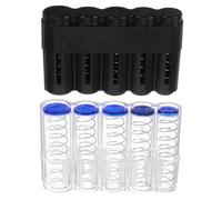 Veemoon 2pcs Euro Coin Holder Spring Commemorative Coin Display Box for Collectors Hard Case