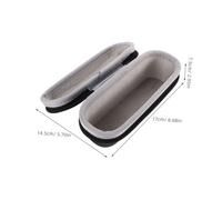 Veemoon 2pcs EVA Hard Carrying Cases for Digital Thermometers Shockproof Protective Storage Bags Compact Travel-friendly Design for Home Office School Use