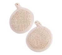 Veemoon 2pcs Exfoliating Towels for Shower Body Scrubber Towels with Bubble Making Soft Durable Skin Bath Scrubbers for Comfortable Full Body Cleaning and Gentle Dirt Removal