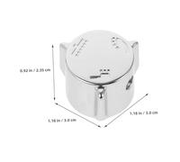 Veemoon 2pcs Faucet Lever Handle Replacement Kit for Shower Mixing Valve Metal Construction Three-Position Adjustable Control for Hot and Cold Water Bathroom Tap Accessory