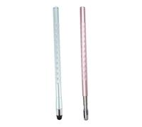 Veemoon 2pcs Fine Point Stylus Pens for Touch Screens Lightweight Ergonomic Retractable Capacitive Stylus for Tablets and Smartphones Precise Drawing Writing Tool for Online Classes and