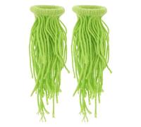 Veemoon 2pcs Fish Spawning Mop: Cotton Breeding Mop - Washable Artificial Seaweed Egg Scatterer for Aquariums & Ponds - Egg Laying Fish Hatchery Accessory