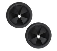 Veemoon 2pcs Food Waste Disposer Splash Guard Noise-reducing Drain Plug Rings Compatible with Kitchen Garbage Disposal Units