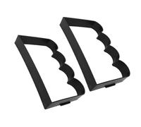 Veemoon 2pcs Garden Pathway Concrete Mold Durable Outdoor Paver Mold for Walkway Lawn Patio with Quick Release for Efficient DIY Paving
