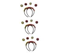 Veemoon 2pcs Glitter Ball Headband Antenna Boppers for Halloween Party - Costume Cosplay Accessories - Fun Hair Decoration for and Adults
