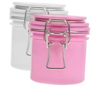 Veemoon 2pcs Glue Storage Jar for Eyelash Glue Strong Seal for Lash Extension Supplies