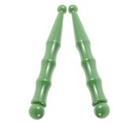 Veemoon 2Pcs Gua Stick Multi Function Massage Tool for Eye Relaxation Facial Treatments Smooth Surface Acupressure Rod for Sleep Quality Improvement and Relaxation