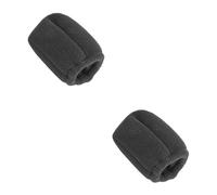 Veemoon 2pcs Hair Dryer Sponge Diffuser Cover Foldable Hair Styling Tool for Salon Use Heat Resistant Design Prevents Damage Easy to Use Black