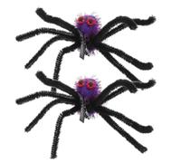 Veemoon 2pcs Halloween Spider Hair Clips Spider Hair Clamps Hairpins Accessories