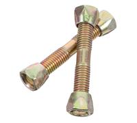 Veemoon 2pcs Hanging Basket Fittings Spring Swing Screws for Cradle Chairs Easy Installation Lightweight Hardware for Indoor Outdoor Hanging Basket Bracket Portable Travel-friendly