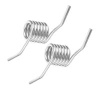 Veemoon 2pcs Hydraulic Jack Return Springs for 3 Ton Horizontal Floor Jack Handle Replacement White Heavy Duty Torsion Springs for Spare Parts and Repair