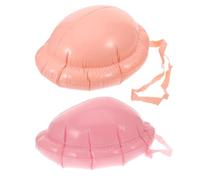 Veemoon 2pcs Inflatable Santa Big Belly Pvc Costume Prop for Unisex Cosplay