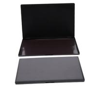 Veemoon 2pcs Large Magnetic Eyeshadow Pallet Empty Eye Shadow Container 23x15cm Plastic Tray for Diy Makeup Storage and Blusher Organization