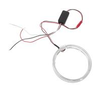 Veemoon 2pcs LED Light Ring for Vehicle Fog Light Housing Halloween Season | Plastic Ring Design, Stylish Halo Look, Enhanced Visibility, Daytime Running Use, for Car and Auto Electricians