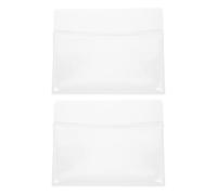 Veemoon 2pcs Magnetic Marker Pouch for Whiteboard, PVC School Organizer | A4 Flexible Dry Erase Pen Holder, Magnet Backing Pocket, Classroom Storage Bag, Stationeries Cup 24x30.5cm