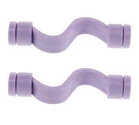 Veemoon 2pcs Magnetic Washer Door Prop for Front Load Washing Machines, Plastic Sturdy Door Holder with Ventilation Clip Design, Quick Opening and Closing Support Pole for Home
