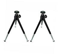 Veemoon 2Pcs Mini Mobile Phone Tripod Stand with Telescopic Two-Segment Design Universal Compatibility for Digital Cameras and Mobile Phones for Desk and Table Photography