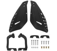 Veemoon 2pcs Motorcycle Handle Hand Grips Dirt Bike Handlebars Motocross Protector Guard Equipment Supplies Guards Motorbike Accessory, Black, 22X10CM (381959UQR7)