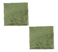 Veemoon 2Pcs Natural-looking Artificial Moss Mats Absorbent Reptile Carpets for Climbing Pets Amphibians Tortoise Bedding with Heat Preservation and Scratch-resistant Design