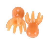 Veemoon 2pcs Octopus Head Massager Comb Handheld Facial Massage Tool for Scalp Neck Portable Eight Claw Acupressure Brush for Full Head Coverage and Meridian Scraping