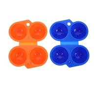 Veemoon 2pcs Outdoor Egg Storage Box Egg Storage Case Container Lightweight Grid Design Abs Material Prevents Breaking Practical for Picnic and Outdoor Camping