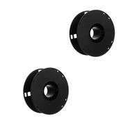 Veemoon 2pcs Plastic Cord Cable Storage Reel Lightweight Durable Cord Organizer Compact Portable Design for Camping and Motorhome Use Black
