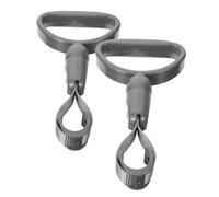 Veemoon 2pcs Plastic Hand Straps Durable Elderly Assist Handle for Cars Subways Easy Installation Reliable Support for Disabled Elderly Users