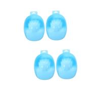 Veemoon 2pcs Plastic Manicure Soak Bowl Set - Single Layer Finger Soak Bowls for Nail Removal and Hand Care - Essential Tool for At Home Nail Treatments