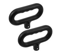 Veemoon 2pcs Plastic Pull Handle Grip Replacement for Shopping Carts Ergonomic Trolley Handle for Outdoor Camping and Garden Wagons Easy Installation with Broad Compatibility