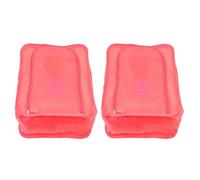 Veemoon 2pcs Portable Sneaker Bag Pink Polyester Reusable Under Bed Shoe Pouch with Multi-Purpose Design for Organizing Shoes in Daily Life and Traveling