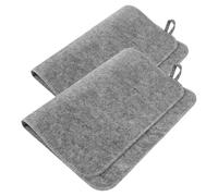 Veemoon 2pcs Portable Spa Sauna Cushion Heat Resistant Felt Mat for Bathroom Steam Room Water Absorbent Insulation Pad Comfortable Durable Sauna Accessory for Home Commercial Use