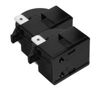 Veemoon 2pcs Ptc Launcher Refrigerator Overload Protector Start Protector for Fridge Freezer Fridge Beverage Cooler Compressor Starter
