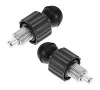 Veemoon 2pcs Pull Pin Spring Pins for Exercise Equipment with Quick Reset Capability and Universal Compatibility, Aluminium Alloy and Steel Fitness Equipment Adjustment Knobs for Circuit