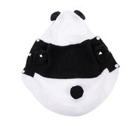 Veemoon 2pcs Puppy Dog Dress Panda Costume Hoodies Pet Clothing for Outdoor Activities Easy to Wear and Comfortable